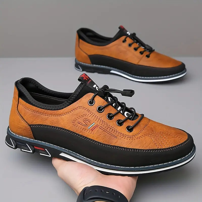 Peter™ | Handgemaakte leren Oxford schoenen
